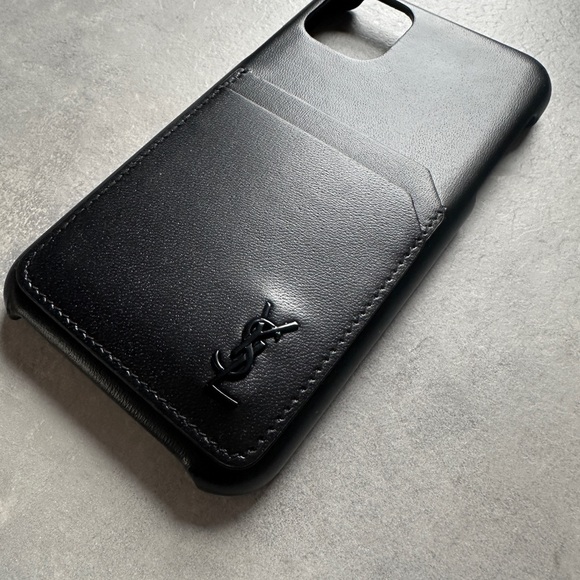 YSL IPhone 11 Nero Phone Case